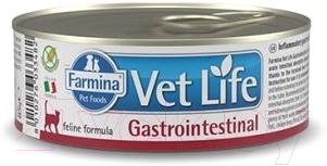 Влажный корм для кошек Farmina Vet Life Natural Diet Cat Gastrointestinal - фото