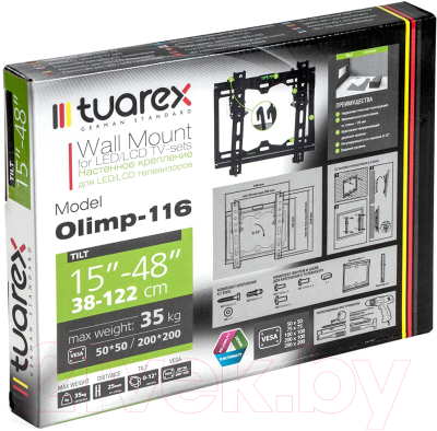 Кронштейн для телевизора Tuarex Olimp-116