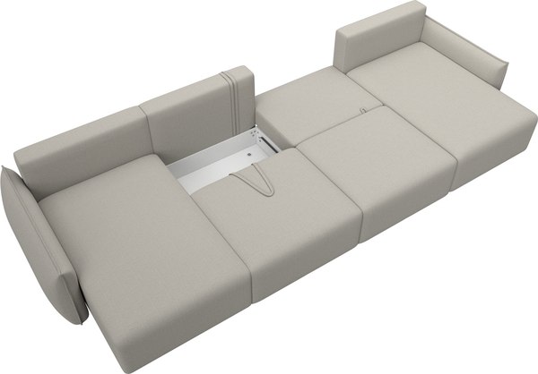 Диван П-образный Лига Диванов Лига-051 НПБ лонг / 128685