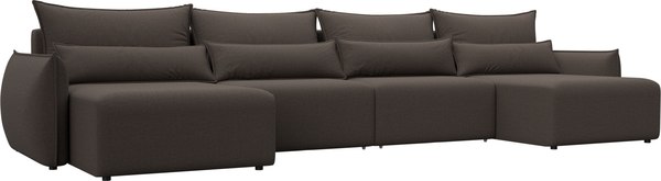 Диван П-образный Лига Диванов Лига-051 НПБ лонг / 128686 - фото