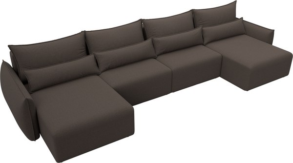 Диван П-образный Лига Диванов Лига-051 НПБ лонг / 128686