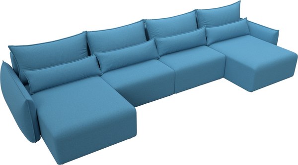 Диван П-образный Лига Диванов Лига-051 НПБ лонг / 128688