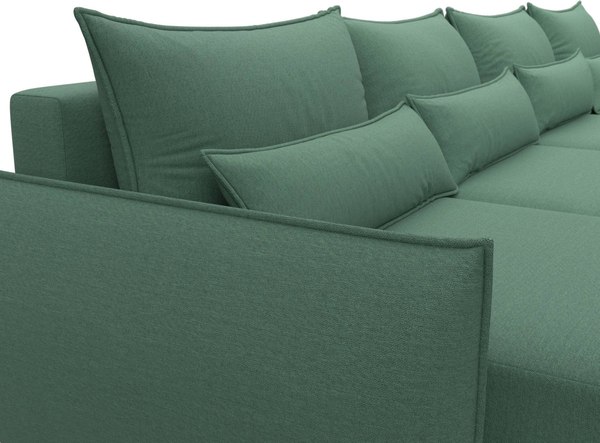 Диван П-образный Лига Диванов Лига-051 НПБ лонг / 128689