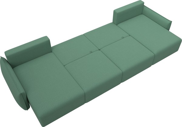 Диван П-образный Лига Диванов Лига-051 НПБ лонг / 128689