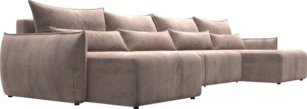 Диван П-образный Лига Диванов Лига-051 НПБ лонг / 128691