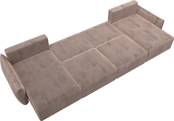 Диван П-образный Лига Диванов Лига-051 НПБ лонг / 128691