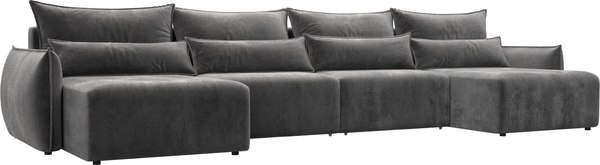 Диван П-образный Лига Диванов Лига-051 НПБ Лонг / 128693 - фото