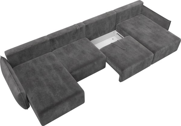 Диван П-образный Лига Диванов Лига-051 НПБ Лонг / 128693