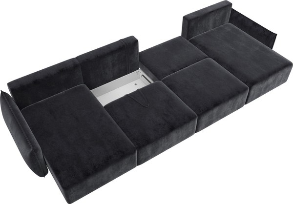 Диван П-образный Лига Диванов Лига-051 НПБ лонг / 128694