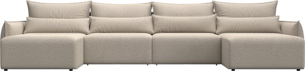 Диван П-образный Лига Диванов Лига-051 НПБ лонг / 128695