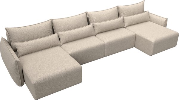 Диван П-образный Лига Диванов Лига-051 НПБ лонг / 128695