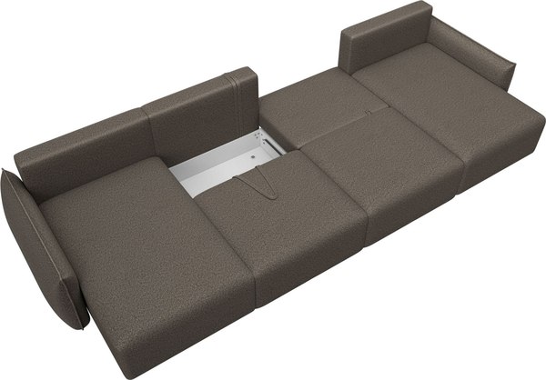 Диван П-образный Лига Диванов Лига-051 НПБ Лонг / 128696