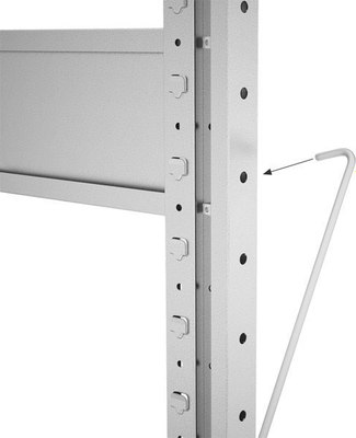 Стеллаж металлический Klesto ME256-410