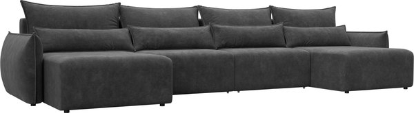 Диван П-образный Лига Диванов Лига-051 НПБ лонг / 128735 - фото