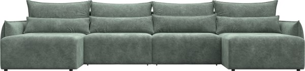 Диван П-образный Лига Диванов Лига-051 НПБ лонг / 128736