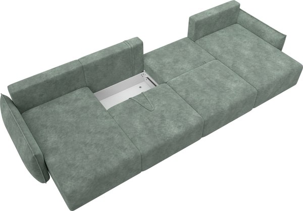 Диван П-образный Лига Диванов Лига-051 НПБ лонг / 128736