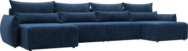 Диван П-образный Лига Диванов Лига-051 НПБ лонг / 128737 - фото