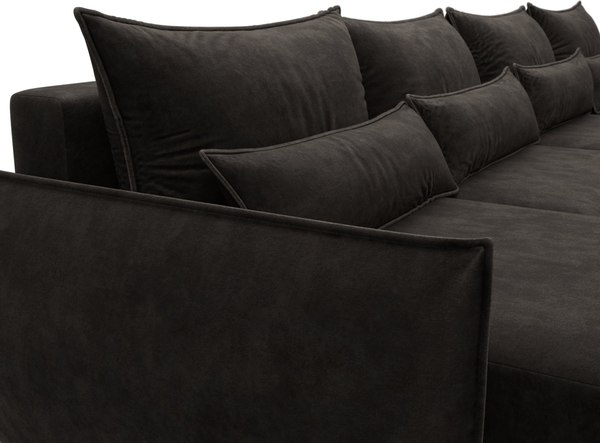 Диван П-образный Лига Диванов Лига-051 НПБ лонг / 128738