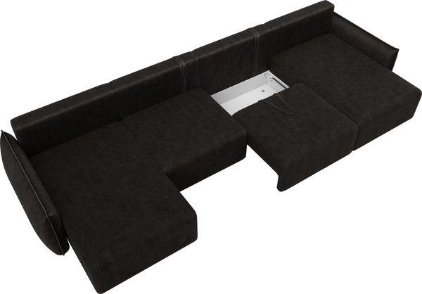 Диван П-образный Лига Диванов Лига-051 НПБ лонг / 128738