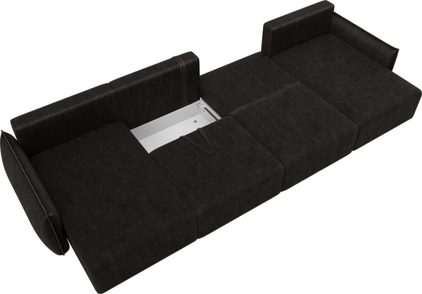 Диван П-образный Лига Диванов Лига-051 НПБ лонг / 128738