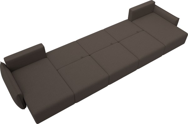 Диван П-образный Лига Диванов Лига-051 НПБ МегаЛонг / 128673