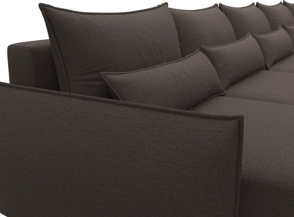 Диван П-образный Лига Диванов Лига-051 НПБ МегаЛонг / 128673