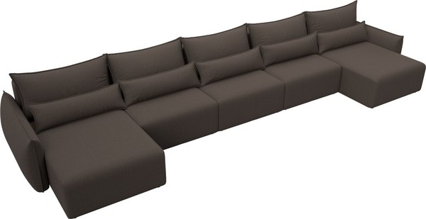 Диван П-образный Лига Диванов Лига-051 НПБ МегаЛонг / 128673