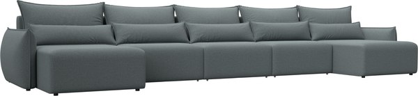 Диван П-образный Лига Диванов Лига-051 НПБ МегаЛонг / 128674 - фото