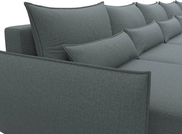 Диван П-образный Лига Диванов Лига-051 НПБ МегаЛонг / 128674