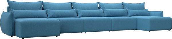 Диван П-образный Лига Диванов Лига-051 НПБ МегаЛонг / 128675 - фото