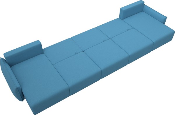 Диван П-образный Лига Диванов Лига-051 НПБ МегаЛонг / 128675