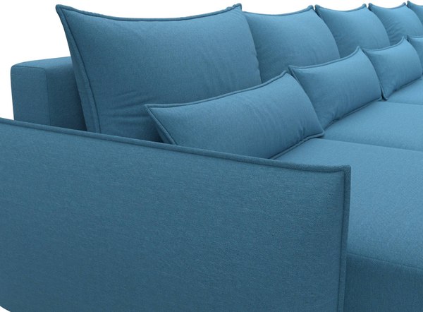 Диван П-образный Лига Диванов Лига-051 НПБ МегаЛонг / 128675