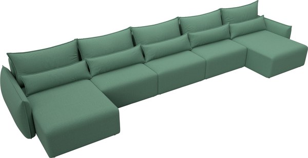 Диван П-образный Лига Диванов Лига-051 НПБ МегаЛонг / 128676