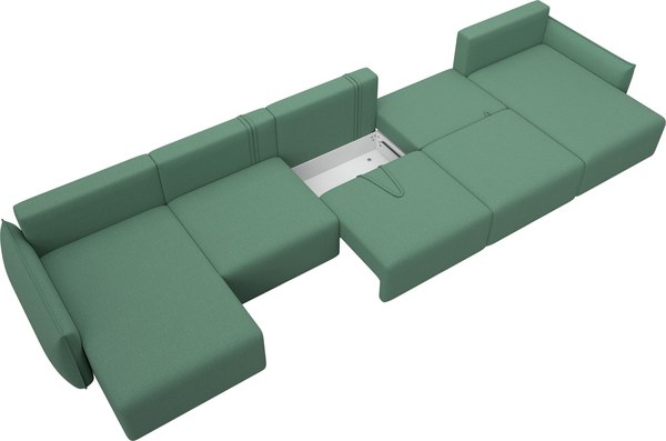 Диван П-образный Лига Диванов Лига-051 НПБ МегаЛонг / 128676