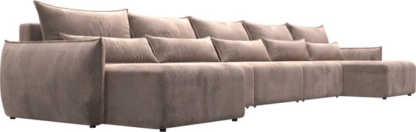 Диван П-образный Лига Диванов Лига-051 НПБ МегаЛонг / 128678