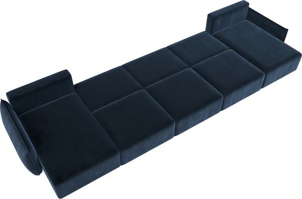 Диван П-образный Лига Диванов Лига-051 НПБ МегаЛонг / 128679