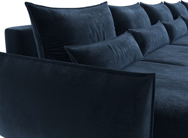 Диван П-образный Лига Диванов Лига-051 НПБ МегаЛонг / 128679