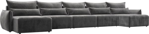 Диван П-образный Лига Диванов Лига-051 НПБ МегаЛонг / 128680 - фото