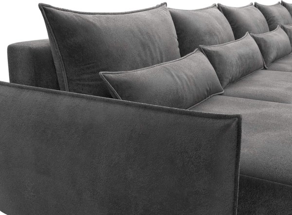 Диван П-образный Лига Диванов Лига-051 НПБ МегаЛонг / 128680