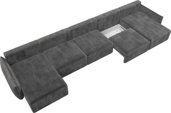 Диван П-образный Лига Диванов Лига-051 НПБ МегаЛонг / 128680