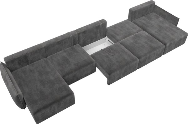 Диван П-образный Лига Диванов Лига-051 НПБ МегаЛонг / 128680