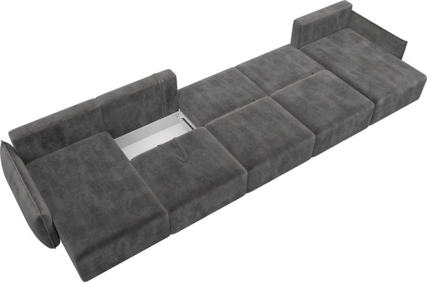 Диван П-образный Лига Диванов Лига-051 НПБ МегаЛонг / 128680