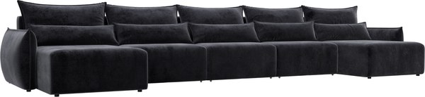 Диван П-образный Лига Диванов Лига-051 НПБ МегаЛонг / 128681 - фото