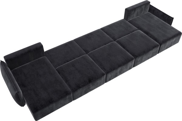 Диван П-образный Лига Диванов Лига-051 НПБ МегаЛонг / 128681