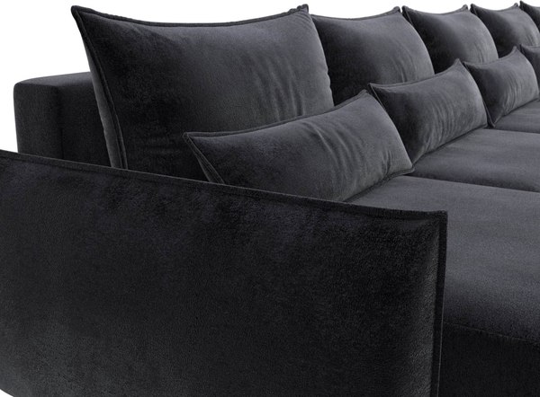 Диван П-образный Лига Диванов Лига-051 НПБ МегаЛонг / 128681