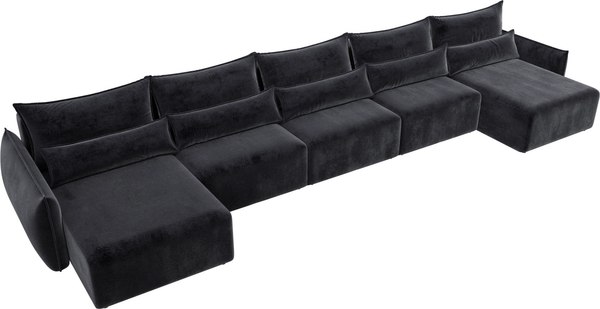 Диван П-образный Лига Диванов Лига-051 НПБ МегаЛонг / 128681