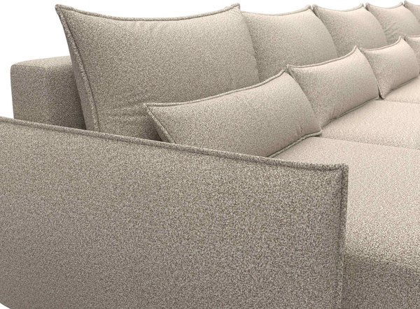 Диван П-образный Лига Диванов Лига-051 НПБ МегаЛонг / 128682