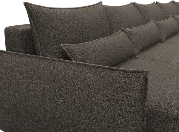 Диван П-образный Лига Диванов Лига-051 НПБ МегаЛонг / 128683