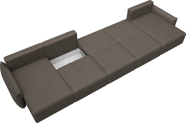 Диван П-образный Лига Диванов Лига-051 НПБ МегаЛонг / 128683