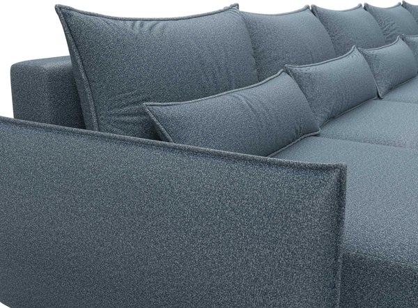 Диван П-образный Лига Диванов Лига-051 НПБ МегаЛонг / 128684